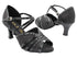 1774 Black Glitter & Black Patent Trim with 2.5" Heel (2899) in the photo