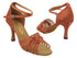 1784LEDSS Dark Tan Satin  3" Heel (5059) in the photo