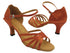 1785 Dark Tan Satin with 2.5" Heel (2899) in the photo