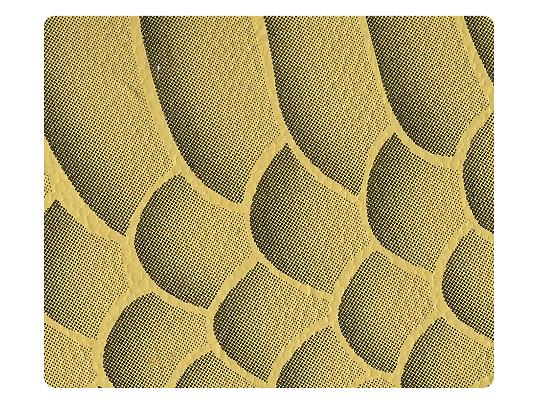 182 Gold Python PU Fabric Swatch