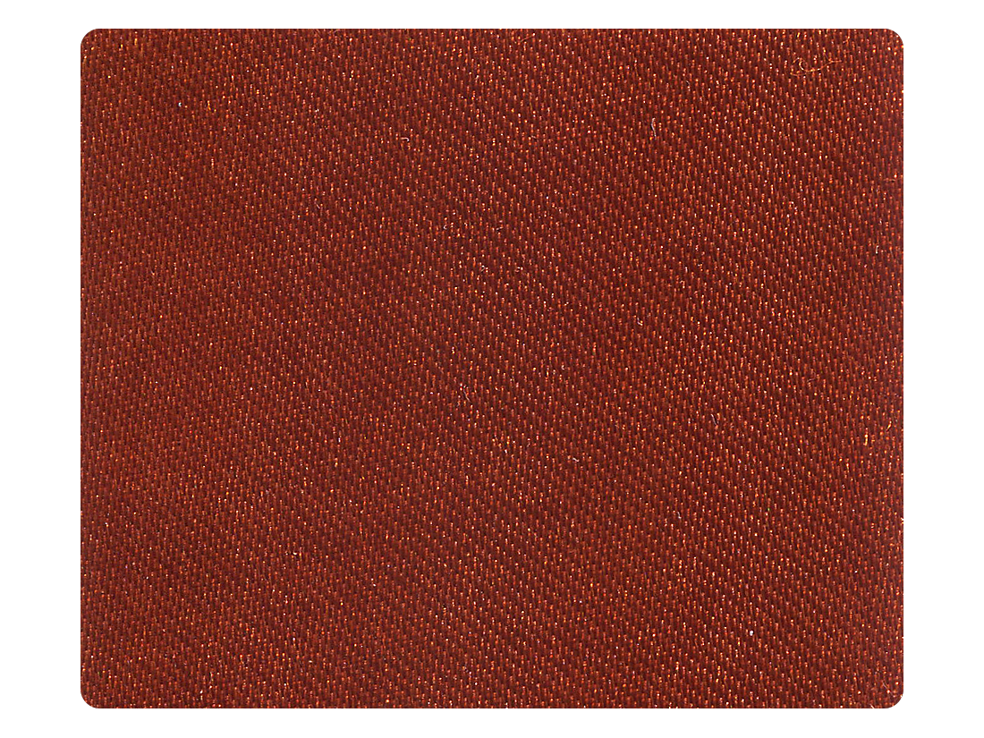 182 Orange Tan Satin Fabric Swatch