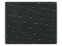 185 Black Perforated PU Fabric Swatch