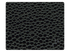 185 Laser Black PU Fabric Swatch