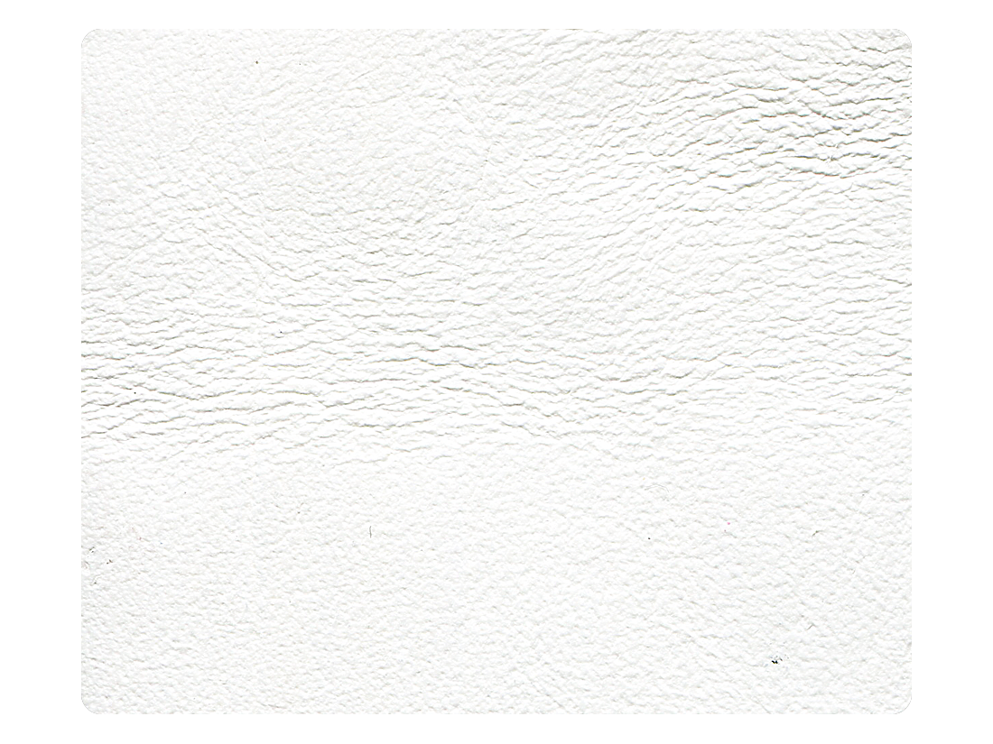 18 White Leather Fabric Swatch
