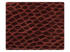 195 Snake Red Fabric Swatch