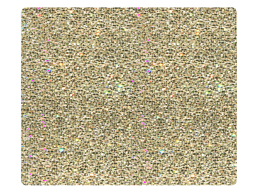 19 Gold Glitter Satin Fabric Swatch