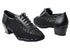 2002 Black Leather_46 Mesh - New with 1.5" Medium Heel in the photo