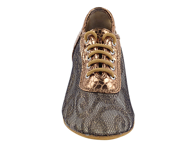 2002 206 Ultra Copper_200 Lace White Mesh with 1.5&quot; Heel (2001) in the photo