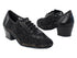 2002 207 Ultra Black_46 Mesh with 1.5" Medium Heel in the photo