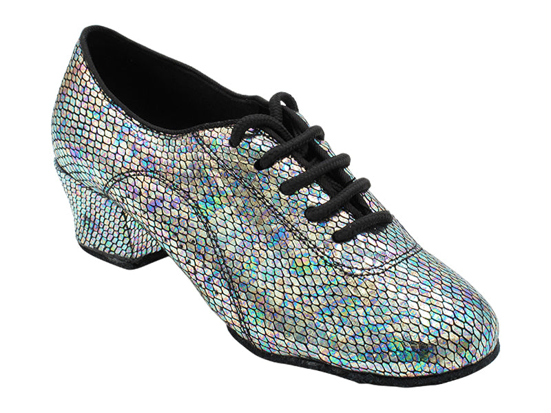 2003LEDSS-Split Laser Black Leather with 1.5&quot; Heel (2001) in the photo