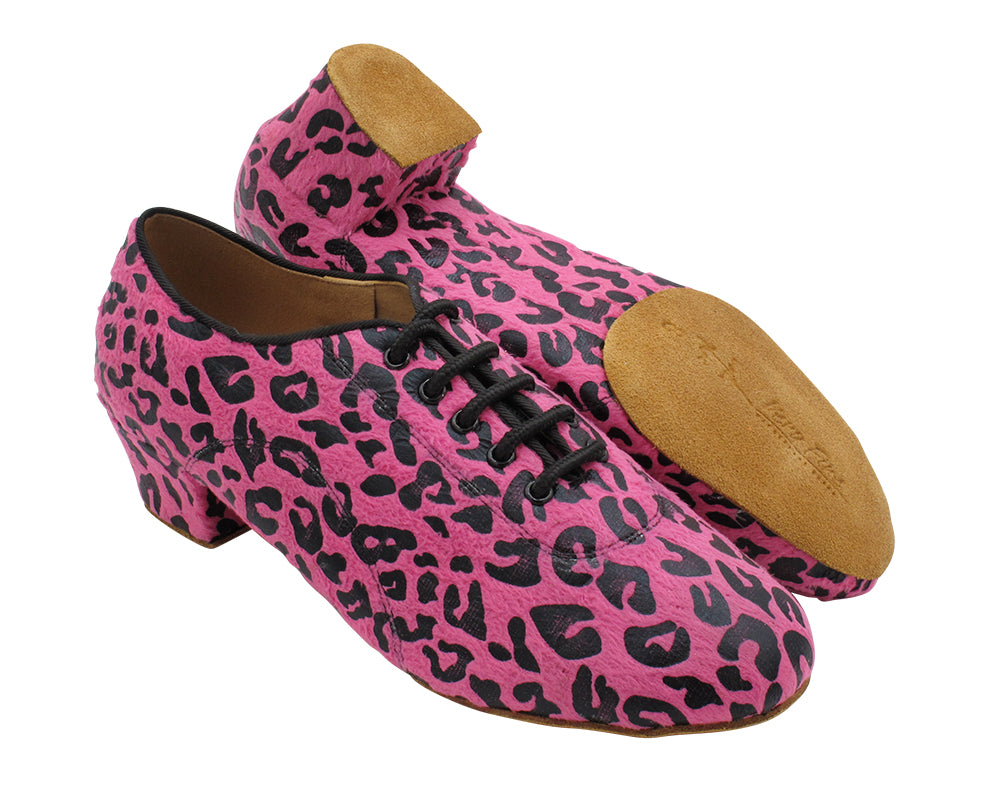 2003LEDSS-Split Purple Leopard Velvet with 1.5" Heel (2001) in the photo