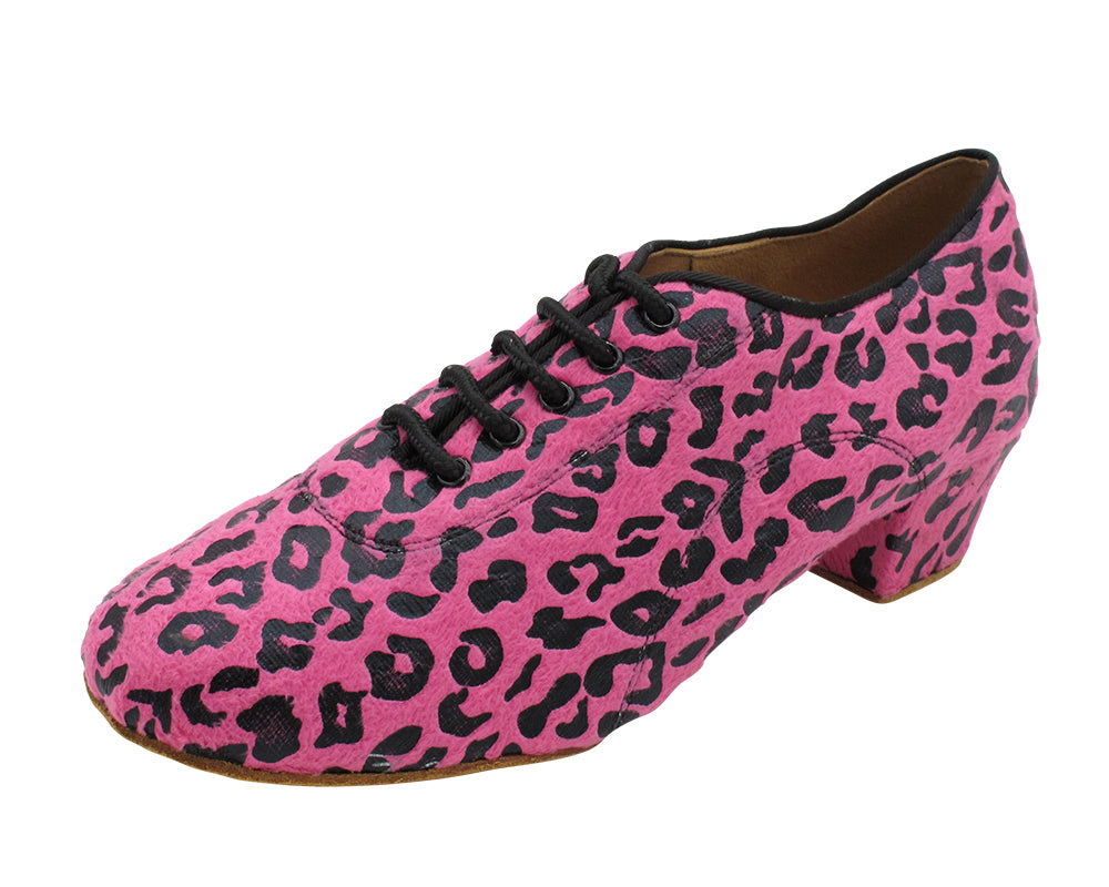 2003LEDSS-Split Purple Leopard Velvet with 1.5" Heel (2001) in the photo