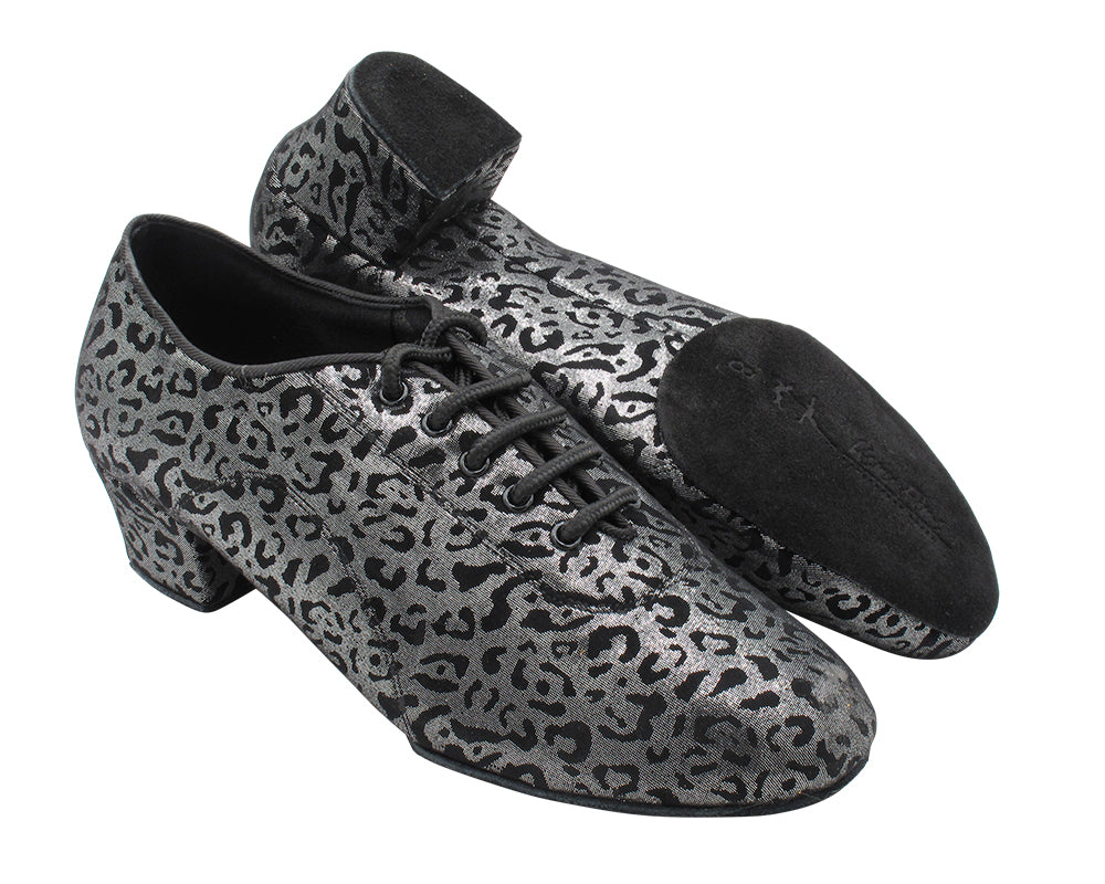 2003LEDSS-Split Black Velvet Leopard with 1.5" Heel (2001) in the photo
