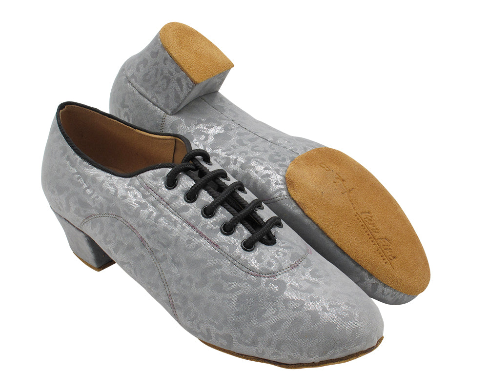 2003LEDSS-Split Grey Velvet Leopard with 1.5" Heel (2001) in the photo