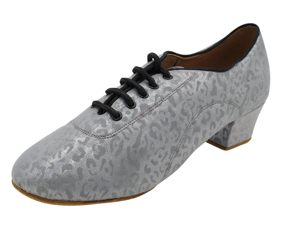 2003LEDSS-Split Grey Velvet Leopard with 1.5" Heel (2001) in the photo
