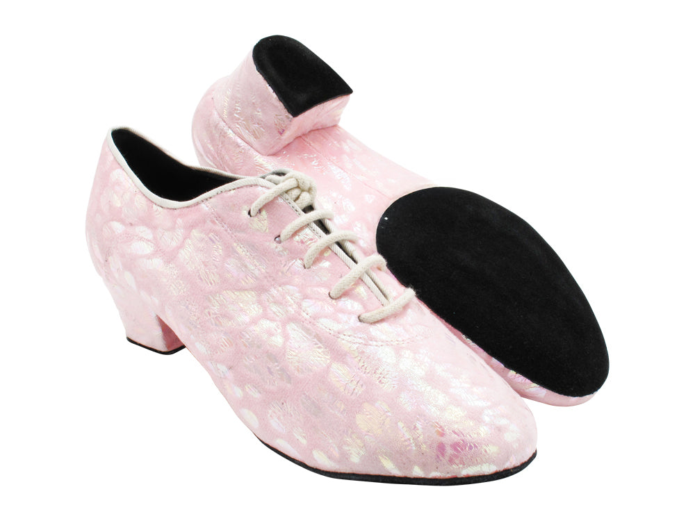 2003LEDSS-Split Pink Iridescent Seashells with 1.5" Heel (2001) in the photo