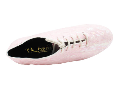 2003LEDSS-Split Pink Iridescent Seashells with 1.5" Heel (2001) in the photo