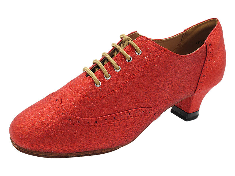 2008DB 07 Red Stardust with 1.5&quot; Medium Heel (3G09) in the photo