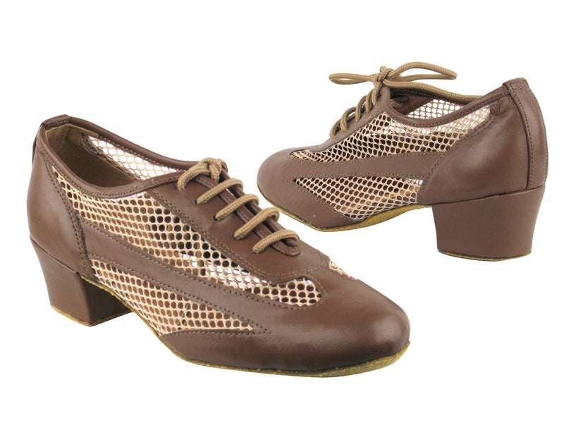 2009 133 Coffee Leather_178 Brown Mesh