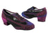 2009 155 Purple Illusion_176 Black Mesh with 1.5" Heel in the photo