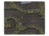 203 Lace Black Mesh Fabric Swatch