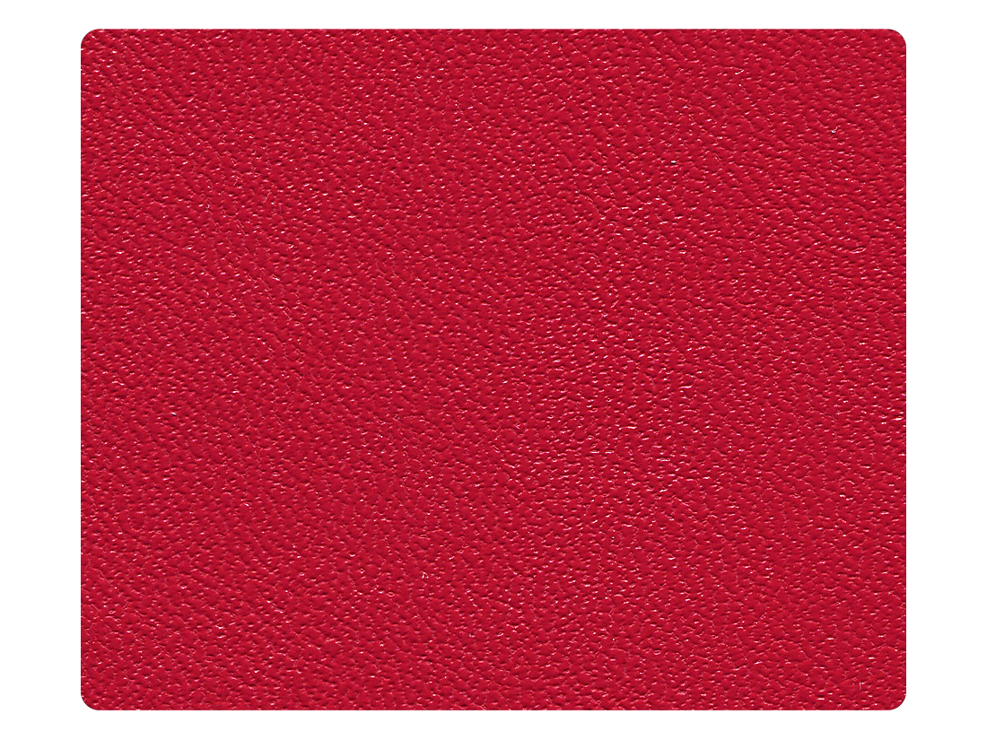 217 Red Leather (Microfiber) Fabric Swatch