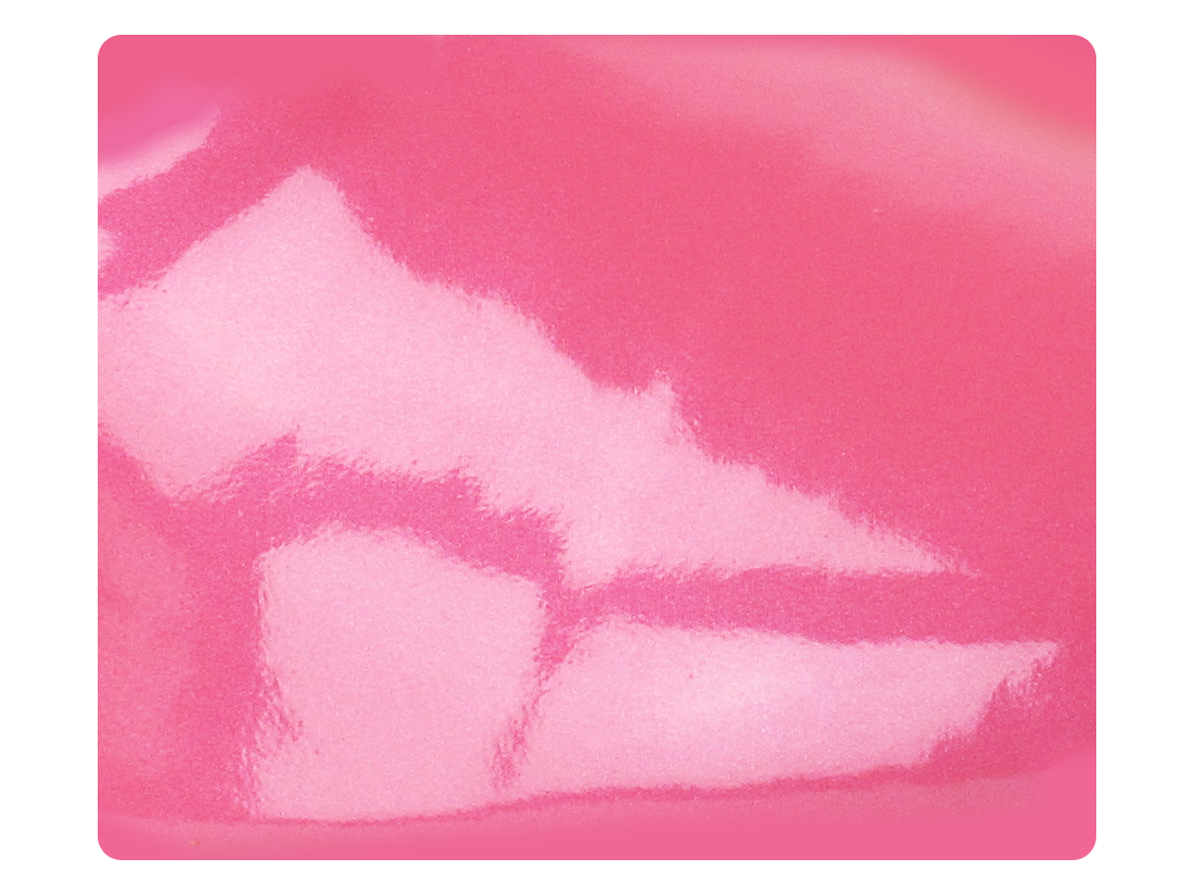 224 Pearl Fuchsia Patent Fabric Swatch