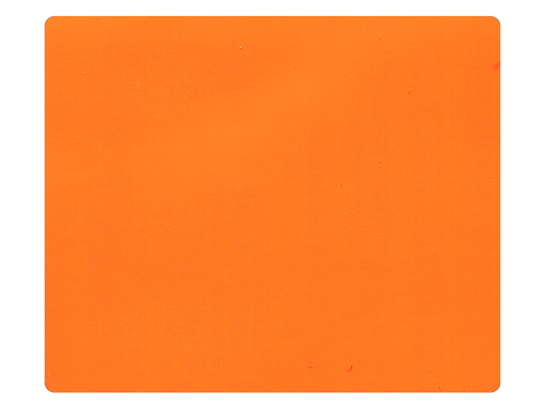 228 Fluorescent Orange Patent Fabric Swatch