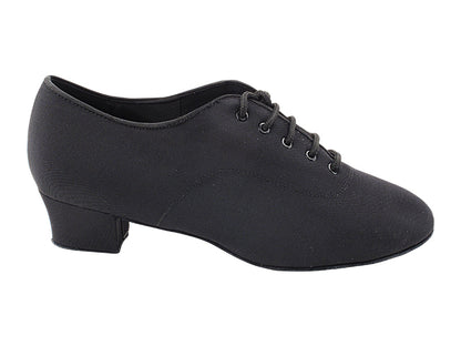 2301 Black Spandex with 1.5" Latin Heel in the photo