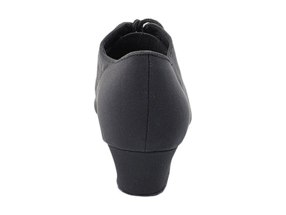 2301 Black Spandex with 1.5" Latin Heel in the photo