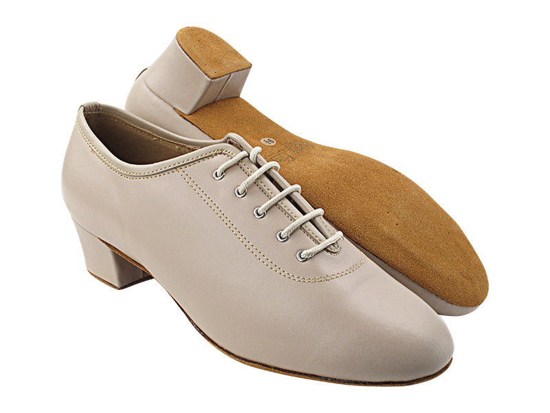 2302 60 Tan Leather with Men 1.5&quot; Latin Heel in the photo