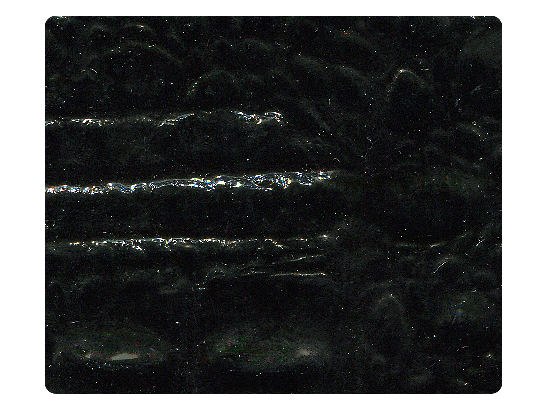 233 Black Crocodile Fabric Swatch