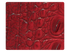 236 Red Crocodile Fabric Swatch