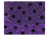 237 Dark Purple Dots Fabric Swatch