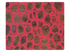 238 Red Print Fabric Swatch