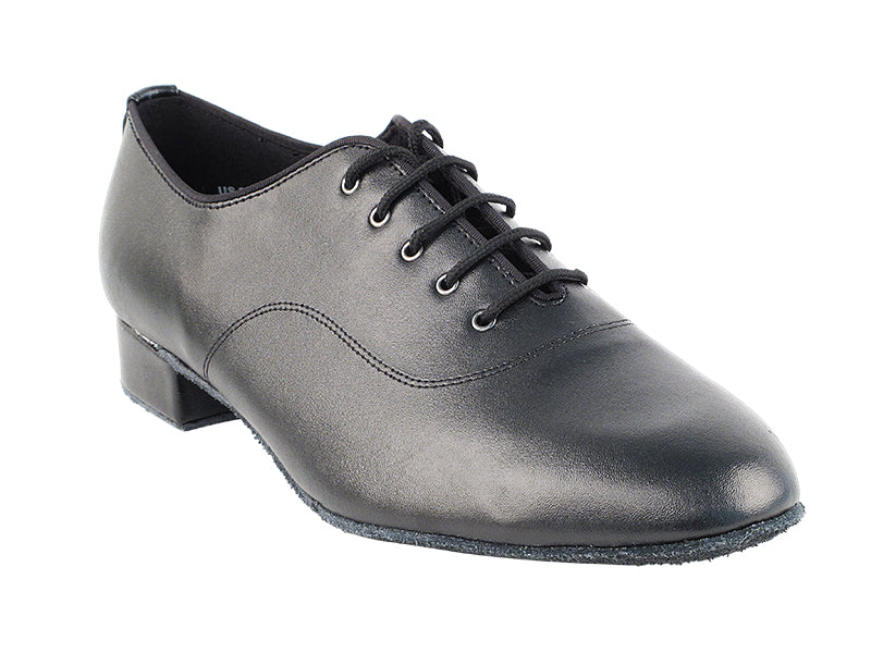 2503 Black Leather with 1" Heel in the photo