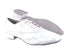 2504 White Patent_Whole Shoes with 1" Heel in the photo