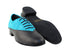 2504 282 Blue Suede_B_Black Leather_F with 1" Standard Heel in the photo