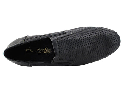2506LEDSS Black Perforated Leather with 1" Standard Heel in the photo