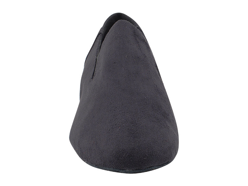 3526LEDSS Black Suede with 1" Standard Heel in the photo