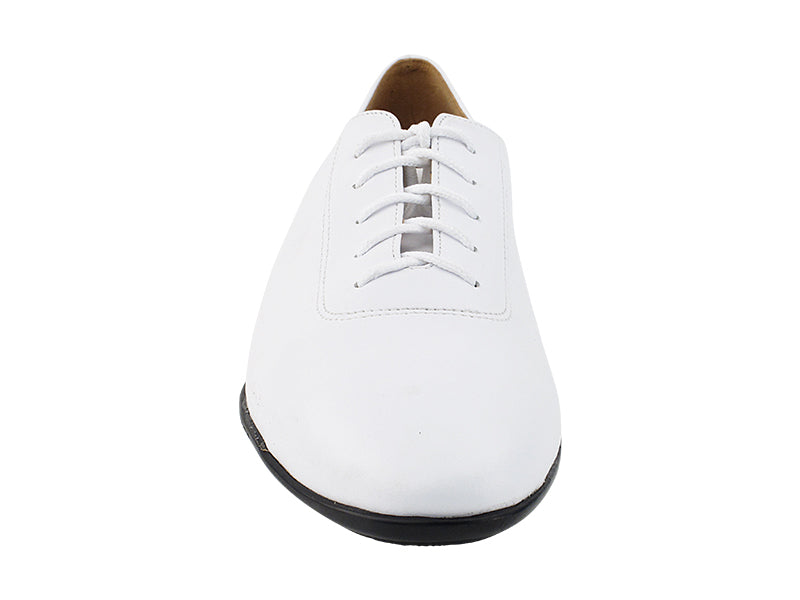 2507LEDSS White Leather with 0.25" thickness treegum sole in the photo