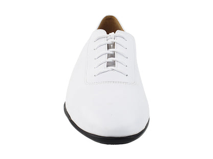2507LEDSS White Leather with 0.25" thickness treegum sole in the photo