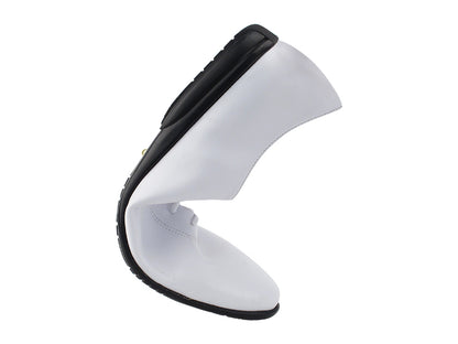 2507LEDSS White Leather with 0.25" thickness treegum sole in the photo