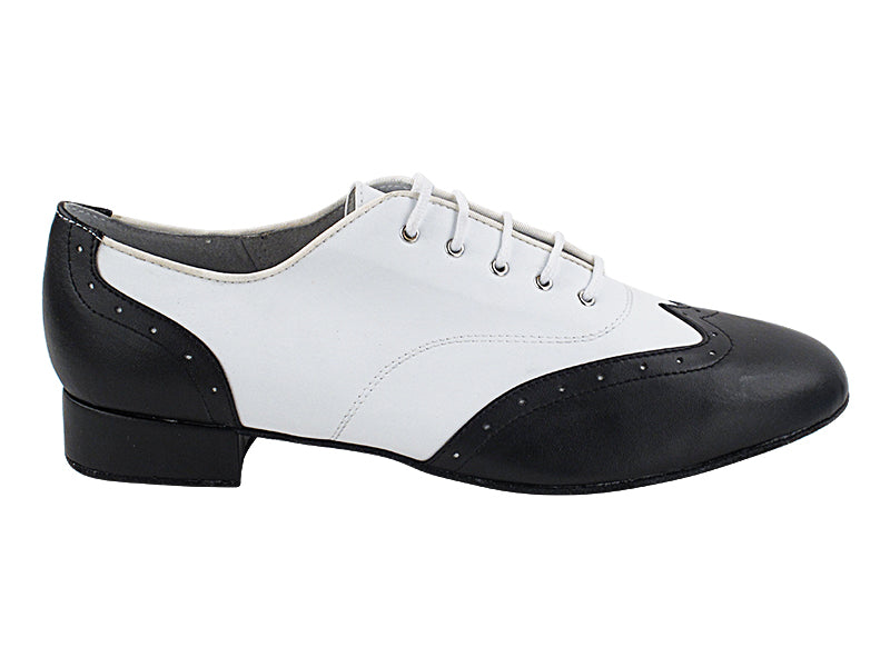 2513 Swing Black & White with 1" standard heel in the photo
