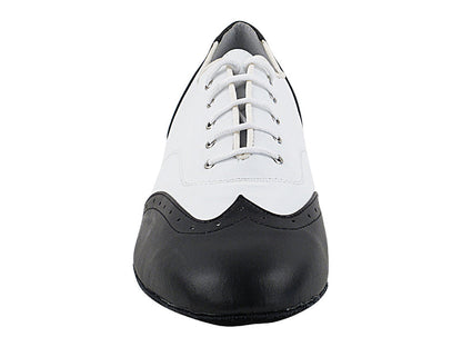 2513 Swing Black &amp; White with 1&quot; standard heel in the photo