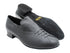 2515 Black Leather (Slip On) with 1" Standard Heel in the photo