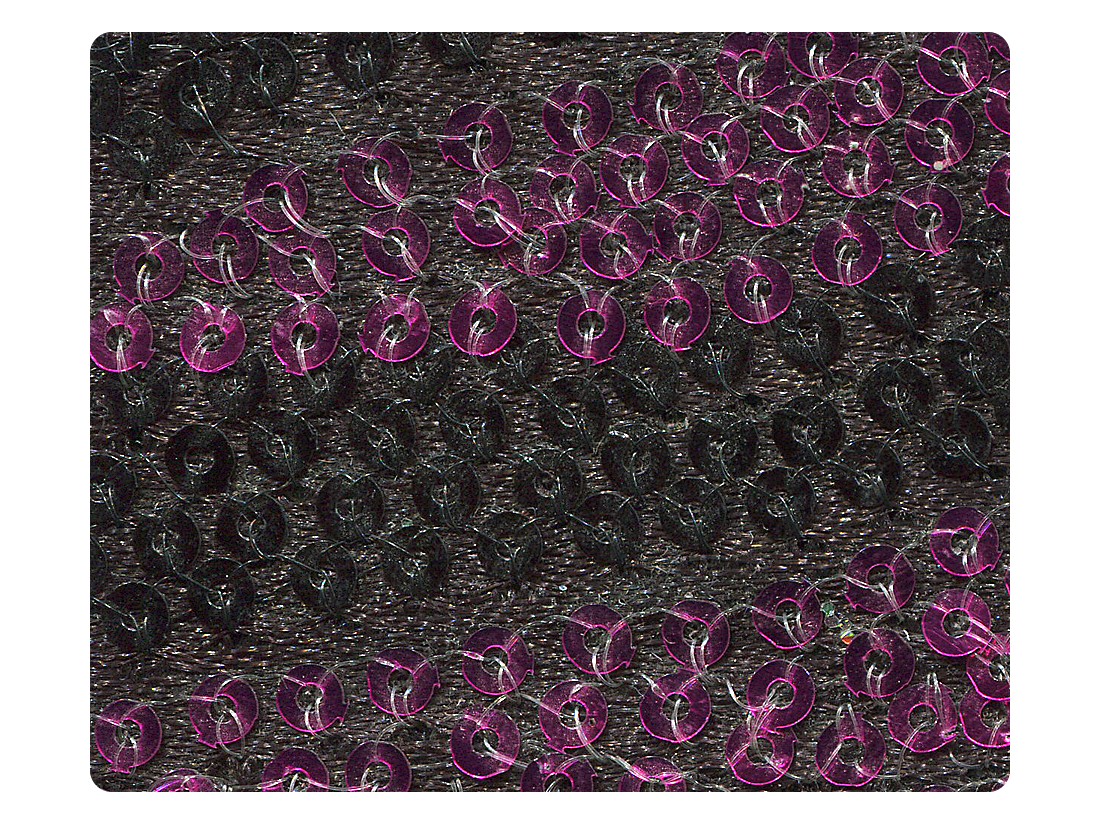 255 Pink_Black Fabric Swatch