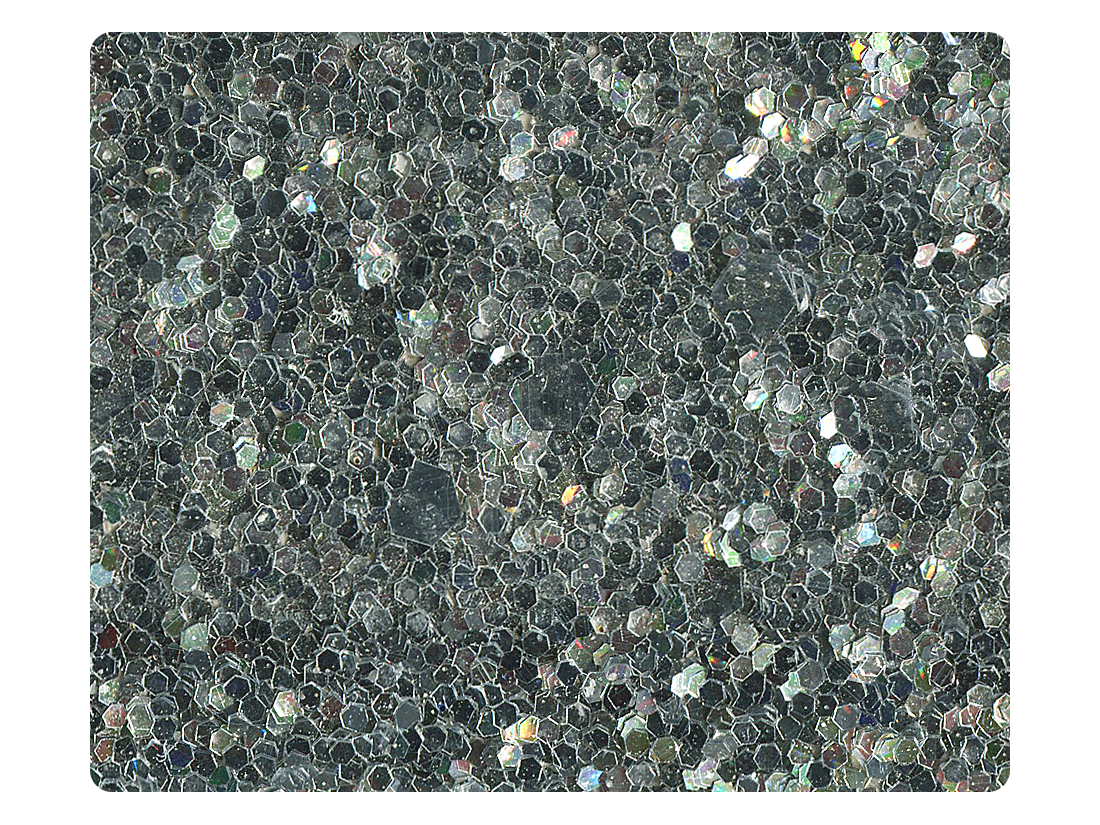 25 Silver Sparkle Fabric Swatch