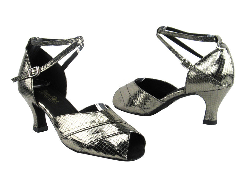 2701 224 Snake Grey_Whole Shoes with 2.5" Heel in the photo