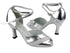 2701 Silver Leather & Silver Scale with 3" Heel in the photo